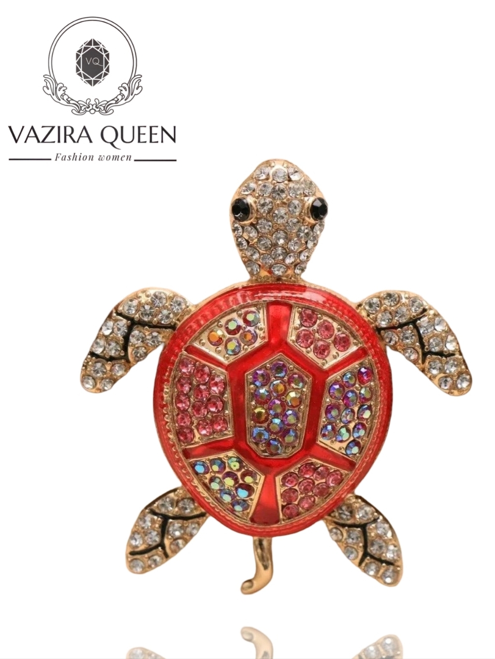 VQ Turtle Brooch
